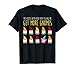 Voices Tell Me More Gnomes Funny Gardening Gift T-Shirt