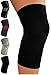 SB SOX Compression Knee Brace - Great Support That Stays in Place - Perfect for Recovery, Everyday Use - Best Treatment for Pain Relief, Meniscus Tear, Arthritis (Solid Black, X-Large)