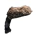 Faux Racoon Tail Hat - Coonskin Daniel Boone Hats for Adults Funny Party Hats …