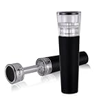 MEE YOUNG Wine Bottle Stopper with Vacuum Pump Sealer Feature Pumping Fresh Wine Stopper Wine Storage