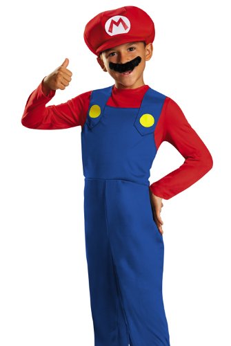 Disguise Nintendo Super Mario Brothers Mario Classic Boys Costume