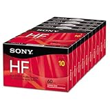 High Fidelity Audio Cassette, 60 Minutes, 10/Pack, Sold as 1 Package, 10 Each per Package