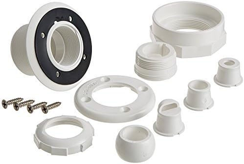 Threaded Plumbing 1.5" NPT Bulkhead, faceplate and fittings for Vinyl, PVC and EPDM Rubber Liners
