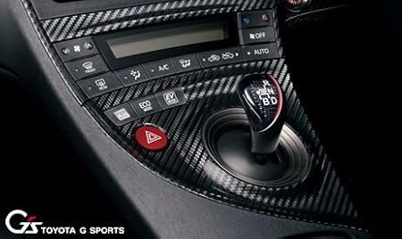 Amazon Toyota トヨタ純正 プリウス Zvw30 G S ジーズ センタークラスターパネル カーボン調塗装 3点セット b b d インテリアパネル 車 バイク
