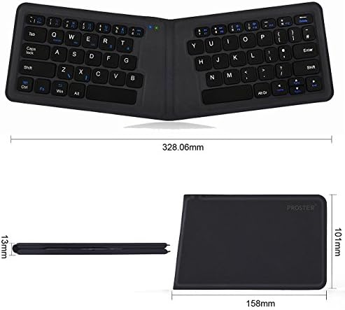 GotTechZ Portable Bluetooth Keyboard folding keyboard,Wireless Keyboard