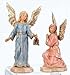 Fontanini 3-1/2-Inch Standing Angel and Kneeling Angel Set