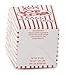 Snappy 44-E Red and White Open Top Popcorn Boxes, .8 Oz. 500 Count