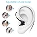 KingYou Running Headphones Over Ear in Ear Noise-Isolating Sweatproof Sports Earbuds for Workout Gym Exercise Jogging Earhook Earphones with Mic for iPhone Samsung Android MP3/MP4 Player Tablet