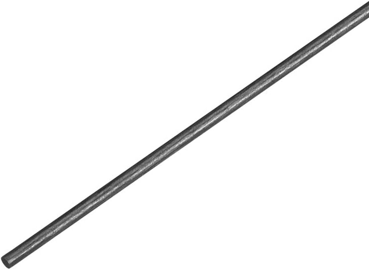 sourcing map 1mm Carbon Fiber Rod for RC Airplane Matte Pole US 200mm 7.8 Inch, 10pcs - Image 4