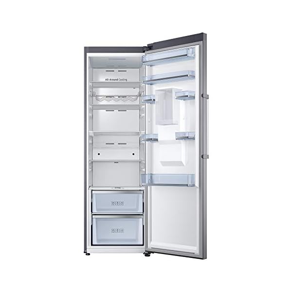 Samsung RR39M7340SA/EU Freestanding Fridge, Frost Free, 375L capacity, 60cm wide, Silver