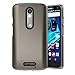 Motorola Droid Turbo 2 Case, Encased (SlimSHIELD Edition) Ultra Slim Cover (Full Coverage) Hybrid Slider Shell (Metallic Gray)