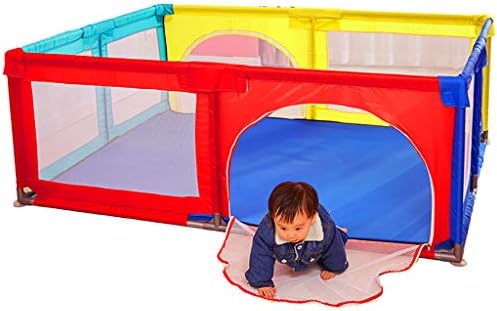 WYQ Baby Playpen, Baby Fence Play Area, Safety Play Yard for Babies and Kids （Blue, Color） (color : Color, Size : 120×190x70cm)