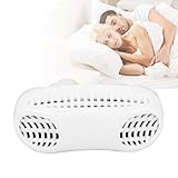 Snoring Solution, Anti Snoring Devices Snore Stopper, Stop Snoring, Best Airing Air Purifier Nose Vents Nasal Dilator, to Give You a Good Night's Sleep White Color (White)