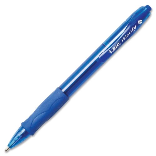 Bic velocity easy-glide system ballpoint pen - bold pen point typ…