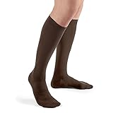 Futuro Restoring Dress Socks for Men, Brown, Large, Firm (20-30 mm/Hg)