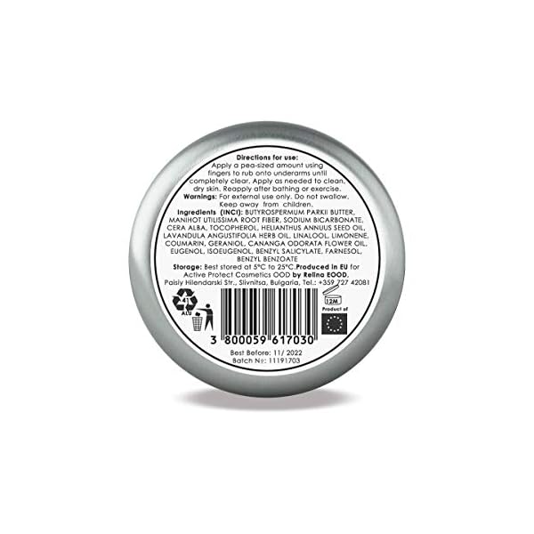 Pure-Natural-Deodorant-Balm-Lavender-Ylang-Ylang-for-Men-Women-100-Cruelty-Free-Aluminium-Paraben-Plastic-Free-Made-in-EU-60ml Pure Natural Deodorant Balm | Lavender + Ylang Ylang | for Men & Women | 100% Cruelty-Free | Aluminium, Paraben…