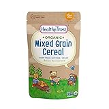 Healthy Times Organic Whole Grain Baby Cereal, Mixed Grain | Baby Food for Babies 4 Months & Older | 5 Oz. Bag, 1 Count