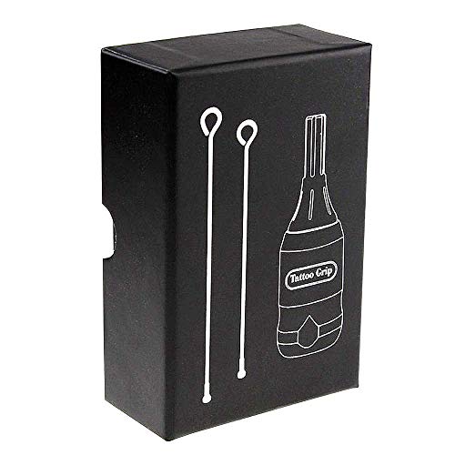 Romlon Tattoo Cartridge Grips - Professionnal Adjustable Twist 32MM Tattoo Machine Cartridge Grips Tattoo Handle Tube CNC Aircraft Aluminum with Drive Bars Supply Tattoo Gun Tattoo Accessories - Thumbnail 5