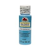 Apple Barrel Gloss Acrylic Paint in Assorted Colors (2-Ounce), 20348 Tropical Blue
