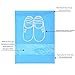 YAMIU 10 Pcs Shoe Bags Dust-proof Drawstring with Window Travel Shoe Storage Bags