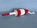 Hampton Nautical Wooden Red Cape Rock Lobster Trap Buoy, 15