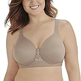 Vanity Fair Women's Beauty Back Full Figure Wirefree Bra 71380, Walnut, 40D
