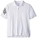 adidas Golf Boy's 3-Stripes Polo