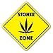 Stoner Crossing Sign Zone Xing | Indoor/Outdoor | 12