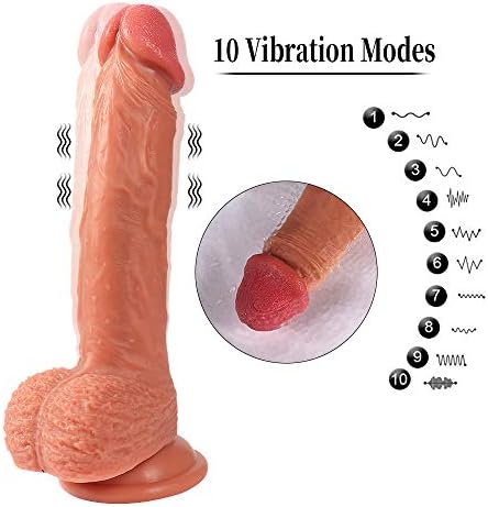 8.43 Inch Medical Silicone with 10 Different Speeds Personal Rechargeable Waterproof Toy