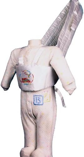 Baby Trooper Multi-use Baby Walking Harness (White Satin)