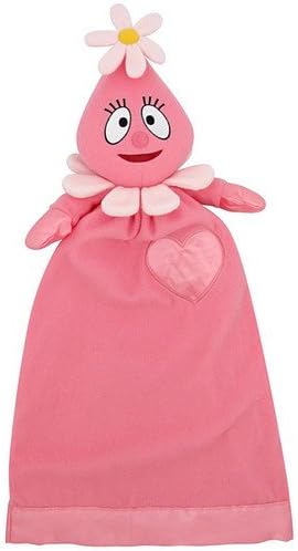 Yo Gabba Gabba Plush Brobee Lovie Security Blanket (Foofa-Pink)