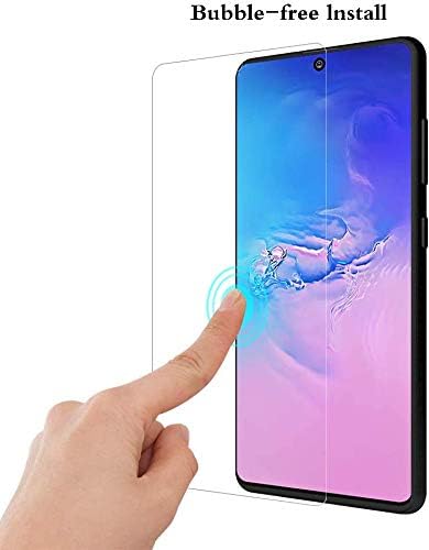 2 Pack Tempered Glass Screen Protector For Galaxy S10 Lite 2020 / A91 Scratch Resistance Protection 9H Hardness HD Transparent Shatter Proof Film Compatible with Samsung Galaxy S10 Lite 2020 - Image 5