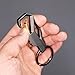 Car Key Chain TimeLogo Clip Stitch Cool Ring Hook Key Ring Business Gift for Men