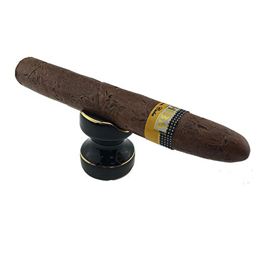 Cigar Stand Portable Cigar Holder Outdoor Cigar Stand (Black)