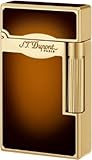 S.T. Dupont "Le Grand" Yellow Gold Brown Lacquer