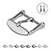 Archer Watch Straps - Stainless Steel Watch Strap Buckles (Brushed Stainless, 22mm)
