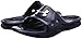 Under Armour Men's Locker III Slide Sandal, Midnight Navy (410)/Metallic Silver, 11