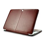 ZinMark Premium Quality PU Leather 13 inch Folio Case Cover Sleeve for [ MacBook Air 13.3 