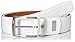 Nike Men's G-Flex Pebble Grain Leather Belt, White, 40