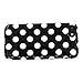 Lartin Soft Flexible Jellybean Gel TPU Case for iPhone 8 Plus/iPhone 7 Plus/iPhone 6S Plus/iPhone 6 Plus (Black White Dots)