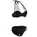 SMITH SURSEE Women's Push-up Bikini Set Sexy Beachwear Swimsuit Two Pieces Swimsuit Bandages