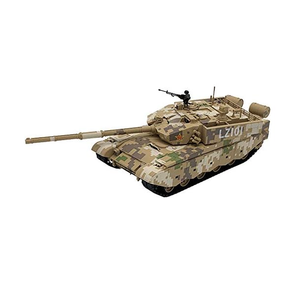 XHH Panzer-Wagen-Legierungsmodell im Maßstab 1:35, militärisches Hauptpanzer-Panzermodell der chinesischen Armee…