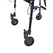 Drive Medical Deluxe Clever Lite Rollator Walker with 5