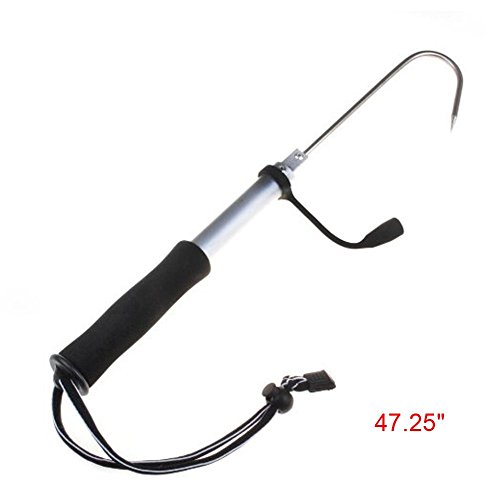 Dopromal Fishing Gaffs Hook Telescope Saltwater Boat Stainless Steel