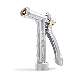 5 Pack - Gilmour Solid Metal Hose Spray Nozzle w/ Threaded Front - Garden Watering - 573TF