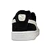 PUMA Suede Junior Sneaker (Little Kid/Big Kid) , Black/White, 12 M US Little Kid