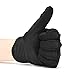 REEBOW TACTICAL Army Military Hard Knuckle Tactical Combat Full Finger Gloves, Medium, Black