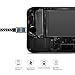 QSSTECH iphone Charger 3PCS 3FT 6FT 10FT Nylon Braided Lightning USB Cable Cord Charger Compatible with iPhone 7 7 Plus 6 6s 6 plus 6s plus, iPhone 5 5s 5c,iPad, iPod (Silver+Gray) (Black+Gray)