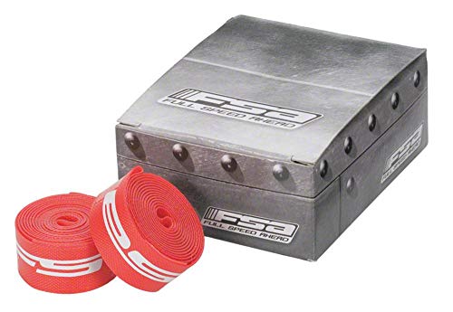 FSA Bicycle Wheel Rim Tape (Red - 26in x 17mm)