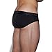 C-IN2 Men's Core Lo No Show Profile Brief,Black,Small